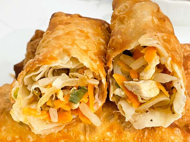 Chicken Eggs Rolls